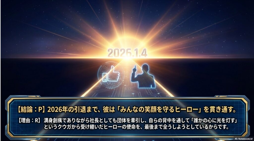 2026年1月4日の引退までみんなの笑顔を守るヒーローの使命を貫く棚橋弘至の決意